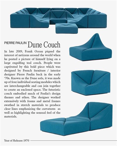 pierre paulin dune sofa set.